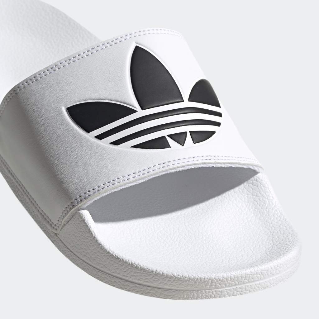Adidas Phong cách sống Dép adilette Lite Unisex trắng FU8297