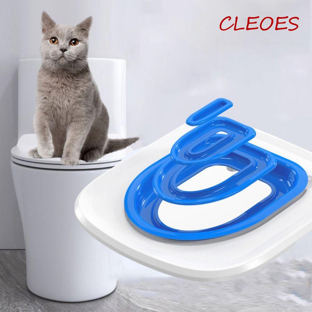 Bệ Ngồi Toilet Bằng Nhựa Bền Thời Trang Có Thể Tái Sử Dụng Huấn Luyện Mèo
