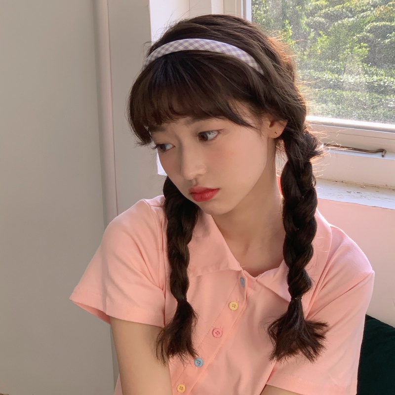 Băng Đô Cài Tóc Bằng Xốp Cỡ Nhỏ Thời Trang Hàn Quốc Cho Nữ