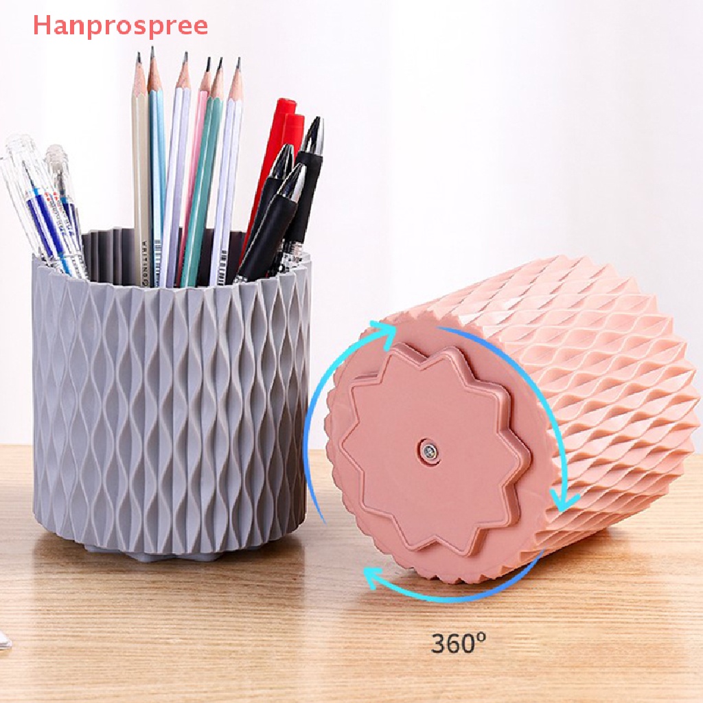 > Hanprospree > 360 Độ Hanprospree >° Giá Đỡ Bút Chì / Đồ Trang Điểm Để Bàn Sức Chứa Lớn Tiện Lợi Dành Cho Trường Học / Văn Phòng