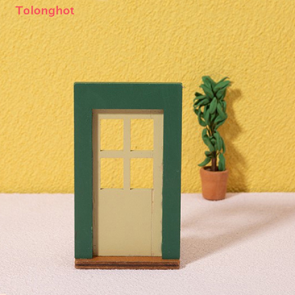 Mô Hình Cửa Giáng Sinh Mini Tỉ Lệ 1: 12 Trang Trí Nhà Búp Bê