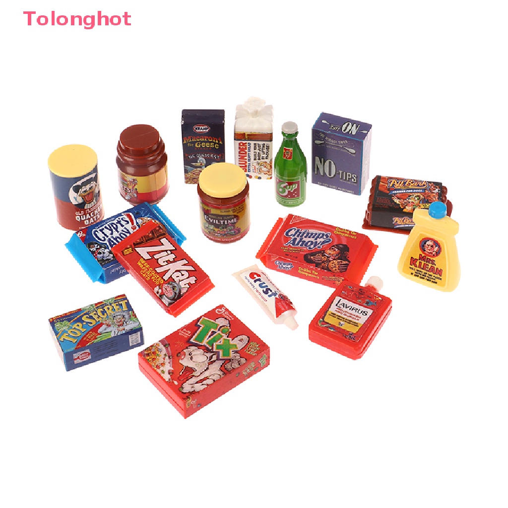 Set 3 Mô Hình Thức Ăn / Nước Uống Trang Trí Nhà Búp Bê