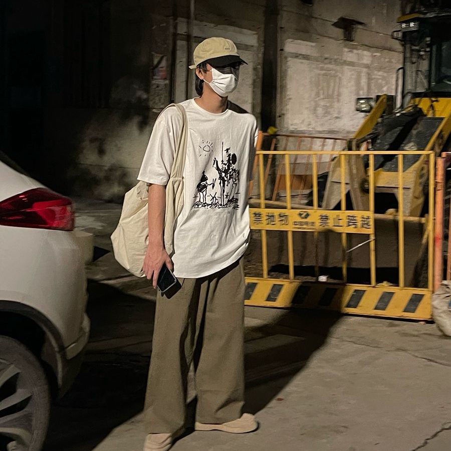 Áo Thun 100% Cotton Tay Ngắn Thời Trang Dành Cho Nam Và Nữ