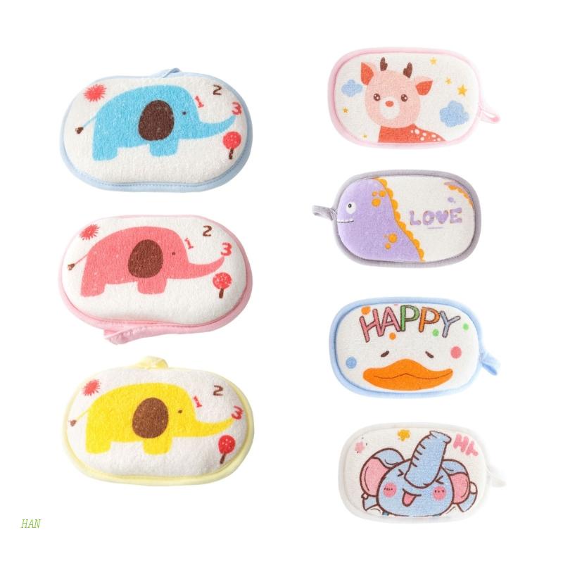 Bông Tắm Bằng Xốp Thấm Hút Tốt Thân Thiện Với Làn Da Cho Bé Sơ Sinh