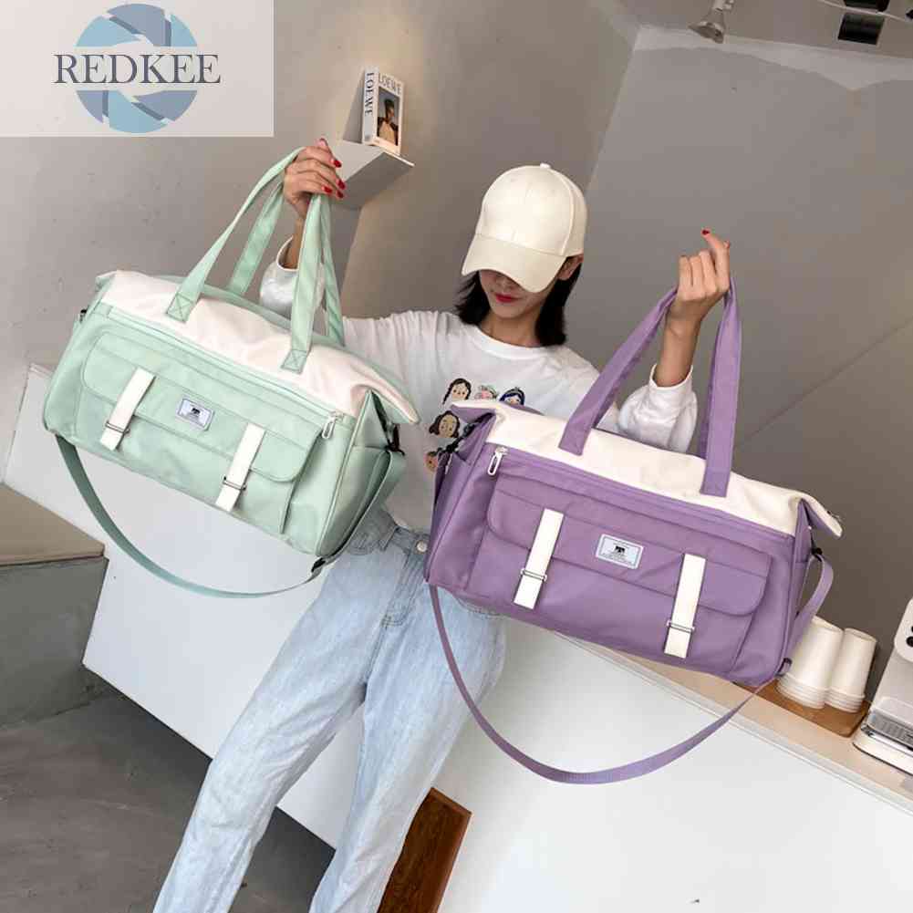 Túi Đựng Đồ Tập Thể Thao Sức Chứa Lớn Chia Ngăn Khô / Ướt Tiện Dụng Cho Nam Và