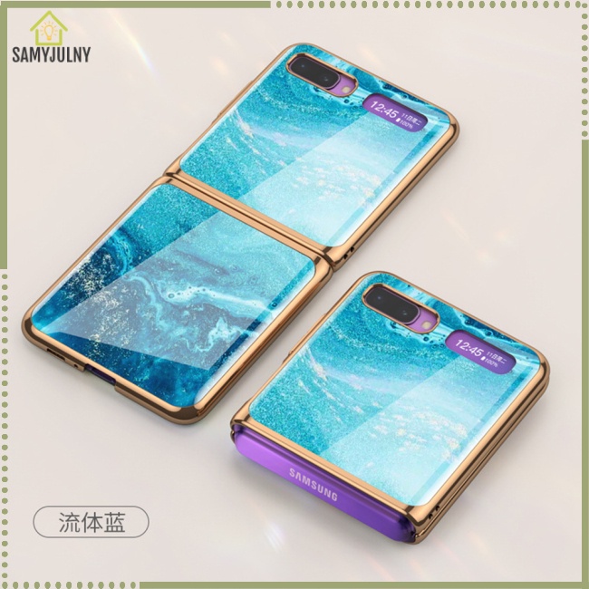Ốp Điện Thoại Kính Cường Lực Gập Được Cho Galaxy Z Flip