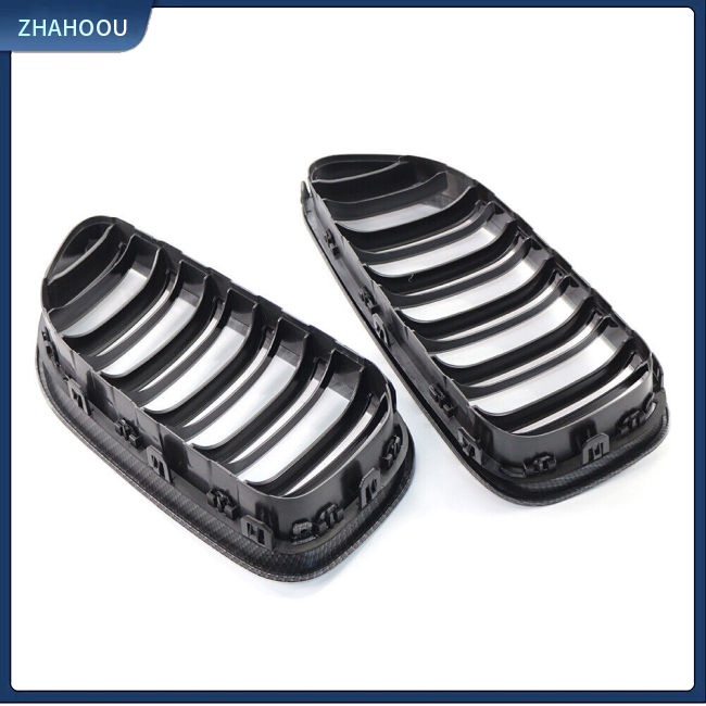 ☃Phụ Kiện Trang Trí Nhà Cửa Độc Đáo Sáng Tạo☃ Set 2 Miếng Dán Họa Tiết Sợi Carbon Trang Trí Ngoại Thất Xe Hơi 6 Series F06 F12 12-16