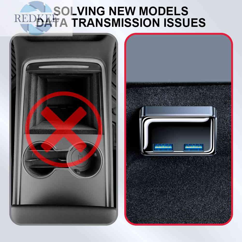 Bộ Hub Cắm Cổng USB Tản Nhiệt Hub Cho Tesla Model 3 / Y