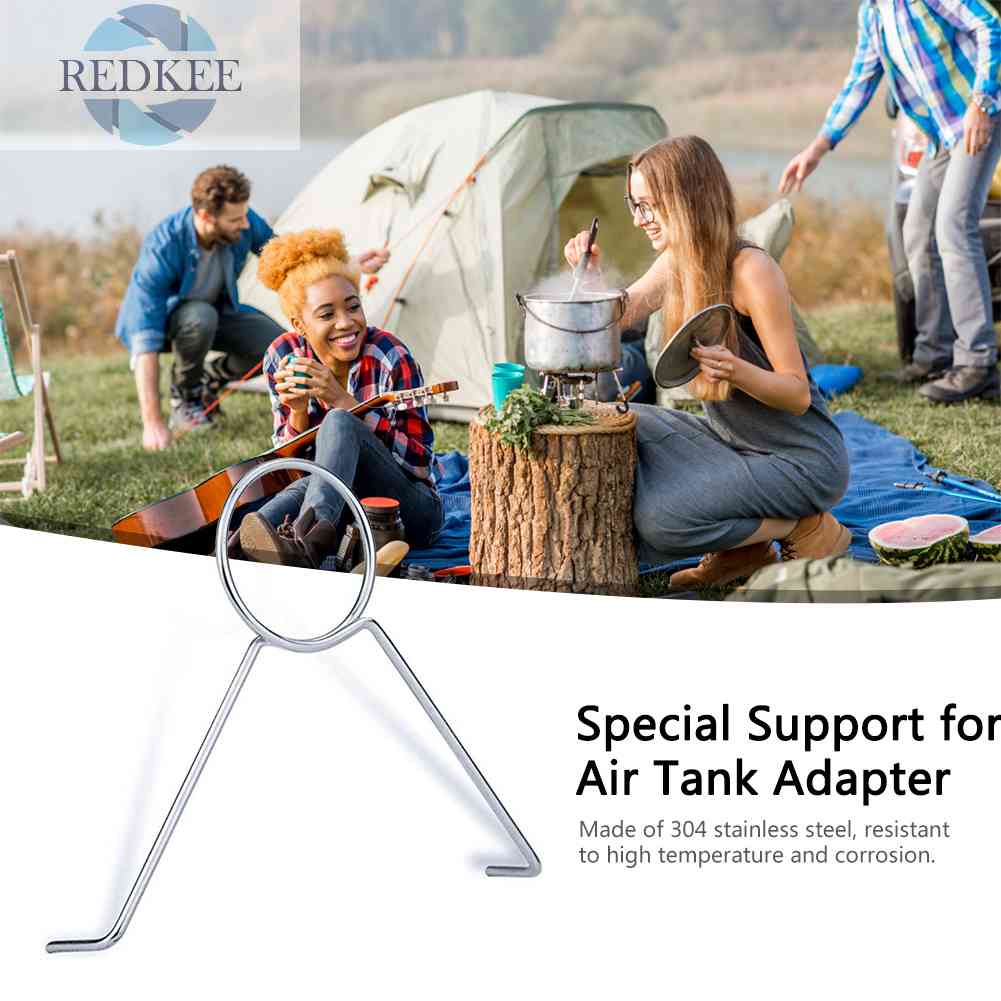 Giá Đỡ Bếp Ga Bằng Thép Không Gỉ Tiện Dụng Mang Theo Du Lịch Cắm Trại