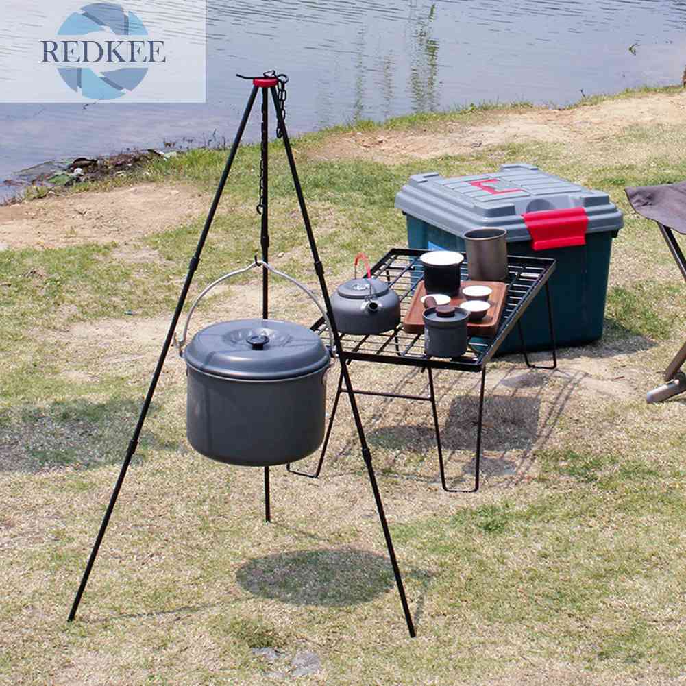 [Giảm Giá Mới!!!]Giá Đỡ Nồi Nấu Ăn Bằng Hợp Kim Nhôm Tiện Dụng Mang Theo Du Lịch Cắm Trại