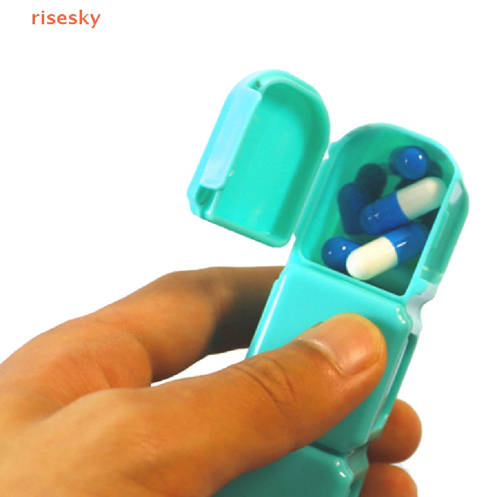 Hộp Đựng Thuốc 3 Ngăn Mini Tiện Dụng Mang Theo Du Lịch