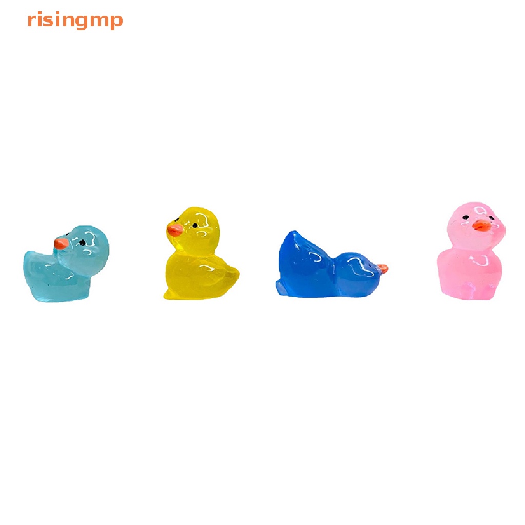 Set 5 Đồ trang trí Vịt Dạ Quang Dễ Thương Dùng Trang Trí