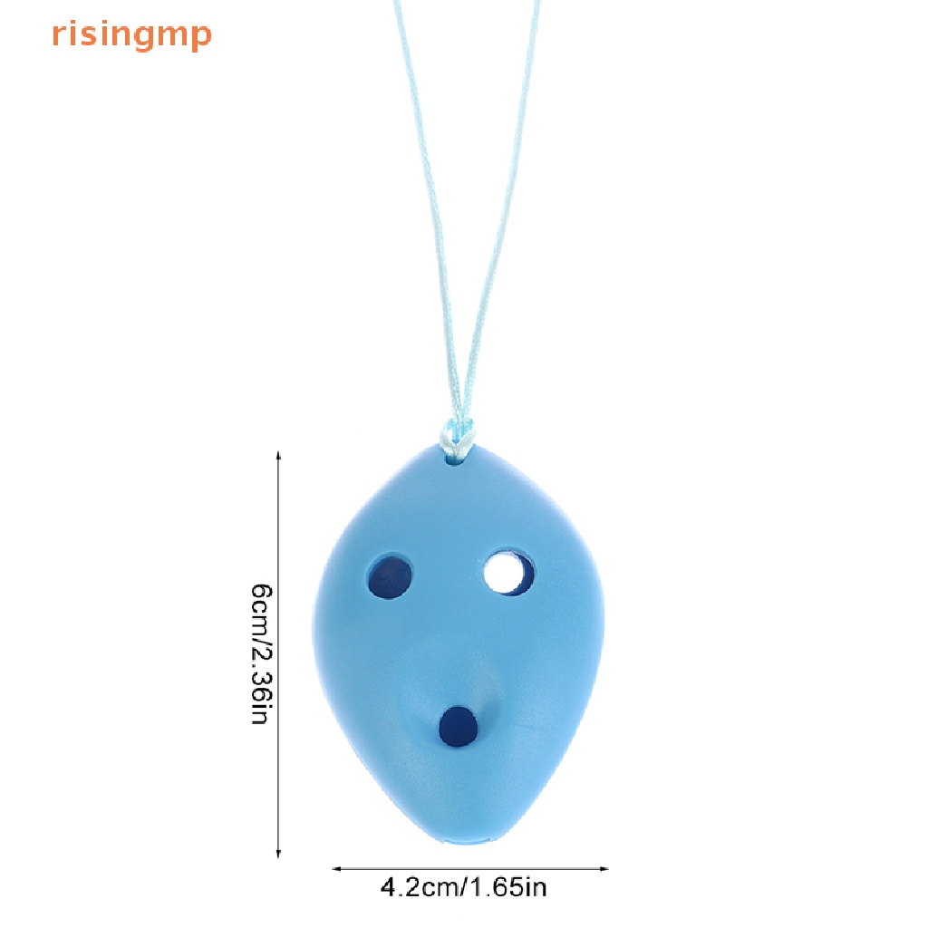 Sáo Ocarina 6 Lỗ Bằng Nhựa Nhiều Màu Sắc Dành Cho Người Mới Bắt Đầu