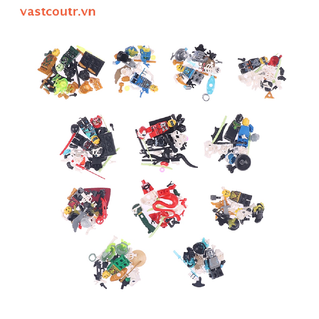 Bộ 24 Mô Hình Nhân Vật Ninjago Mini