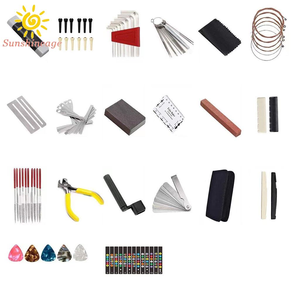 Bộ 77 Dụng Cụ Vệ Sinh Đàn Guitar Chuyên Dụng