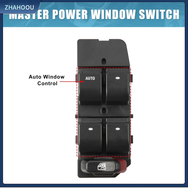 ☃Nhà Cửa☃ Công Tắc Điều Chỉnh Kính Cửa Sổ Cho 2006-2008 Chevrolet 10340140