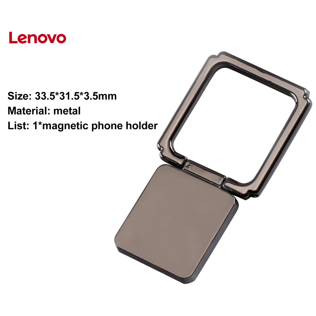 Nhẫn đỡ điện thoại/ máy tính bảng LENOVO nam châm xoay 360 độ bằng kim loại