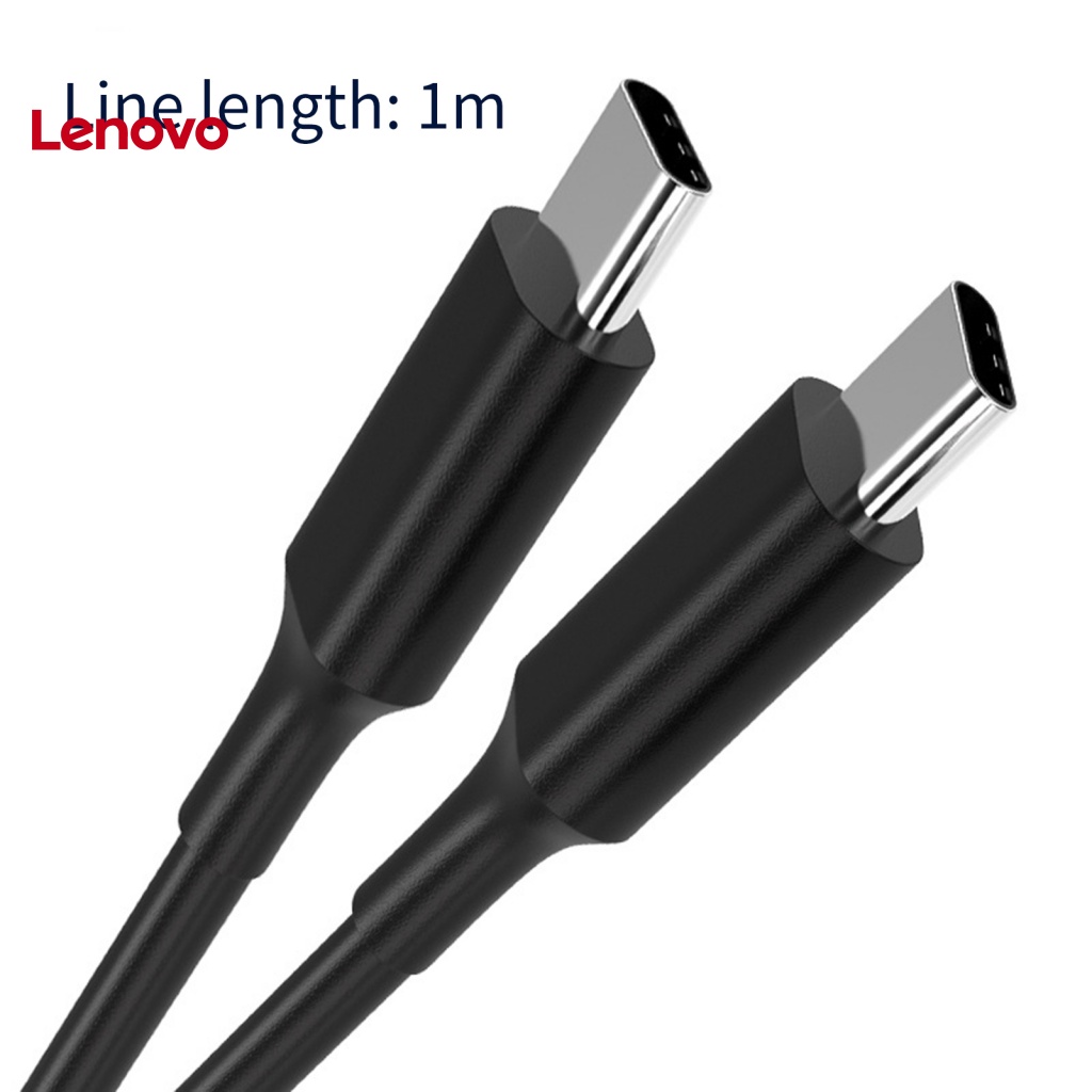 Dây cáp sạc nhanh LENOVO 3A 60W 5Gbps USB3.2 hai đầu Type-C chống nhiễu cho văn phòng