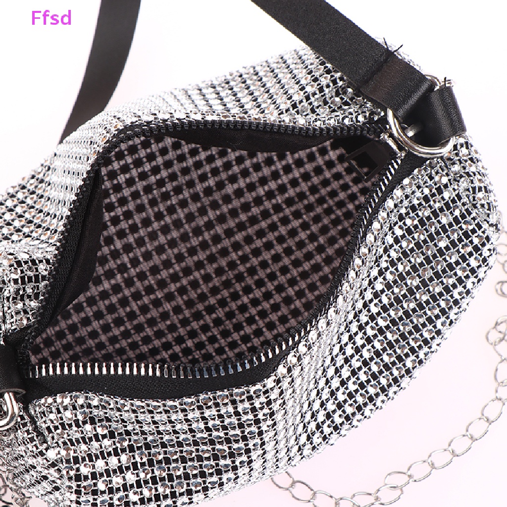 Túi Xách Đeo Vai Đính Đá Lấp Lánh Thời Trang Cho Nữ