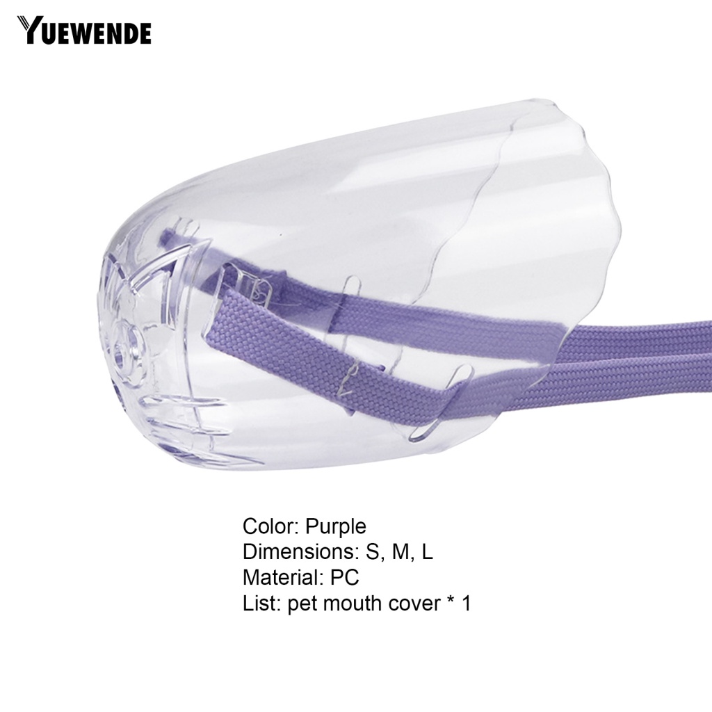 Vỏ Bọc Miệng Gọn Nhẹ Chống Cắn Thoáng Khí Tốt Tiện Dụng Cho Thú Cưng