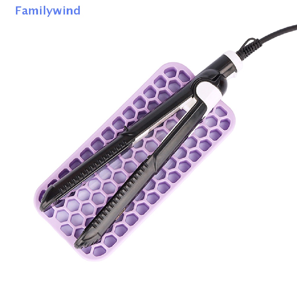 Tấm Silicone Chịu Nhiệt Hỗ Trợ Duỗi Tóc Thẳng / Uốn Tóc Tiện Dụng