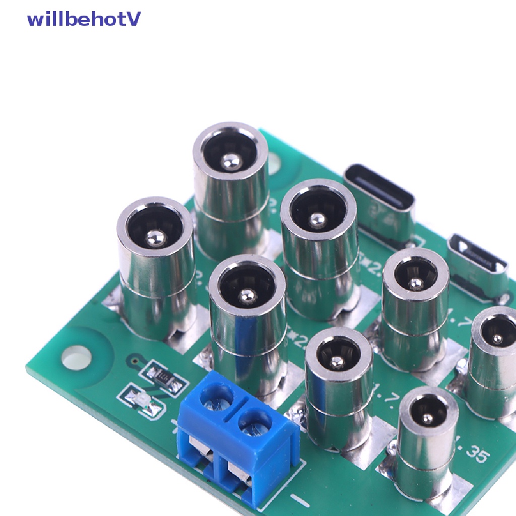 Bảng Mạch Chuyển Đổi Micro Type C Sang DC 5.5X2.1 / 2.5 4.0X1.7 3.5X1.35 mm PCB Chuyên Dụng