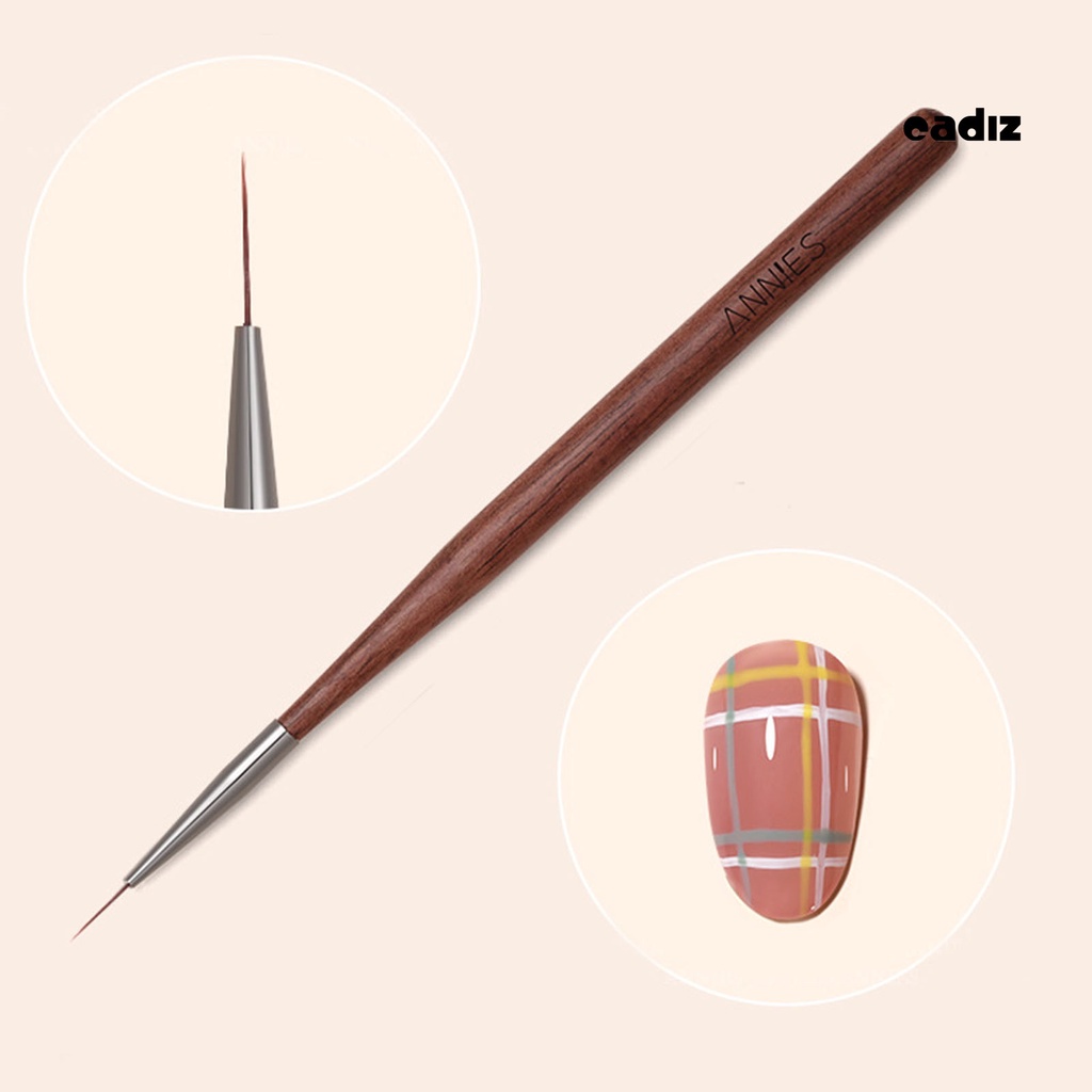 Cọ Vẽ Trang Trí Móng Tay Nghệ Thuật Bằng Lông Mềm Mại Không Phai Màu Có Thể Tái Sử Dụng