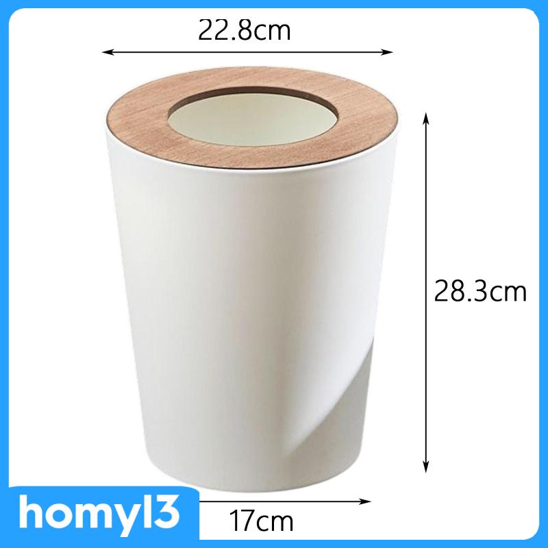 Thùng Đựng Rác Hình Tròn Không Có Nắp Siêu Bền Tiện Dụng Cho Gia Đình