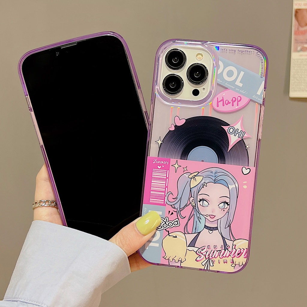 Ốp Điện Thoại Silicone TPU Mềm Trong Suốt Chống Rơi Cho iPhone 14 13 12 PRO MAX