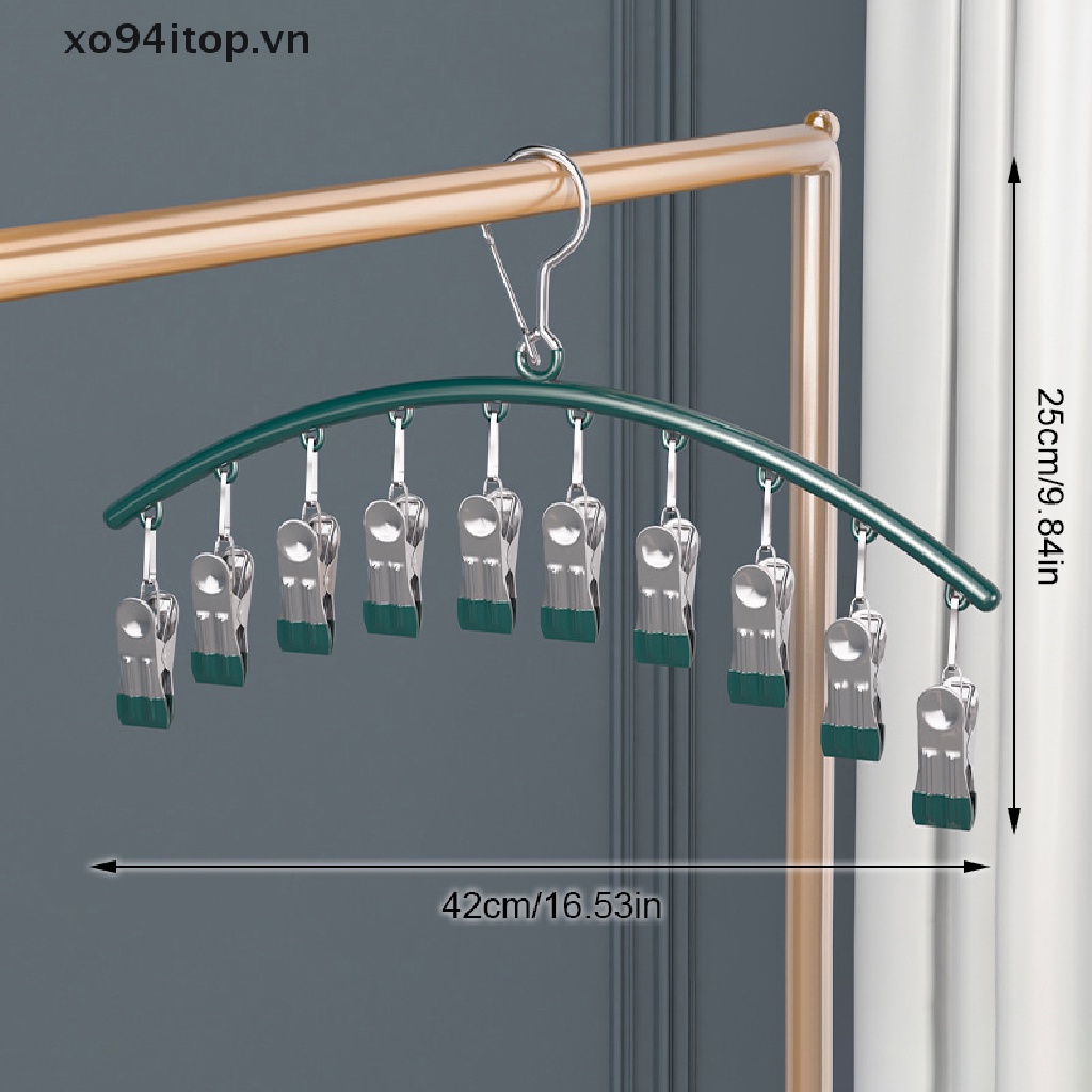 Móc Phơi Đồ Bằng Thép Không Gỉ Chống Thấm Nước