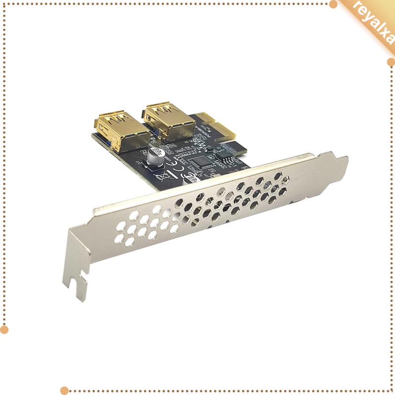 Card Mở Rộng 2 Cổng Pcie 1x Sang USB 3.2 Gen1 5Gbps Cho Máy Tính