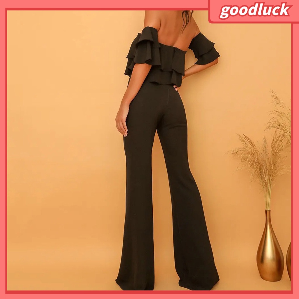 [GUC] Áo Liền Quần Dáng Ôm Màu Trơn Mềm Mại Có Khóa Kéo Phía Sau Dễ Mặc Hai Lớp Cho Nữ