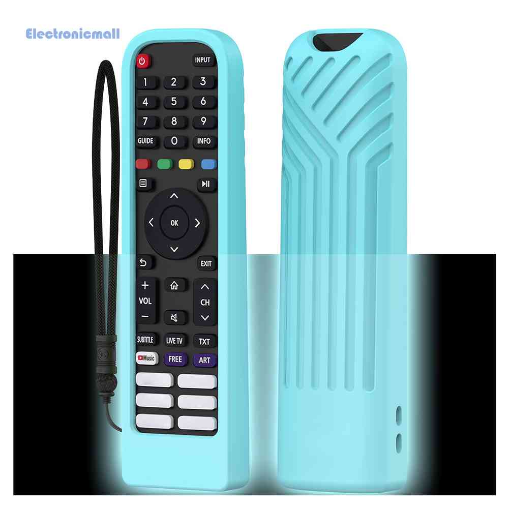 Vỏ Bọc Điều Khiển Từ Xa Bằng Silicone Chống Thất Lạc Cho Hisense EN2P30H EN2R30N EN2K30P [ElectronicMall01.vn]