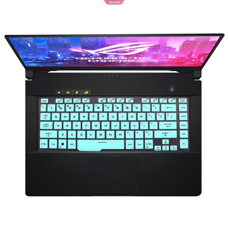 Film Dán Bảo Vệ Bàn Phím Bằng Silicon Chống Nước Chống Bụi Cho Asus ROG Zypherus GA502I M GU502G GX502