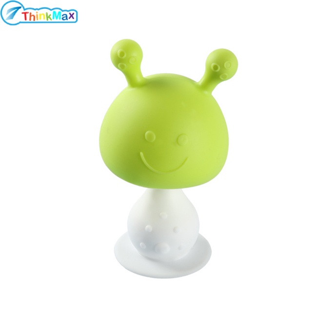 Thinkmax!!Dụng Cụ Gặm Nướu Cho Bé Hình Nấm Bằng Silicone