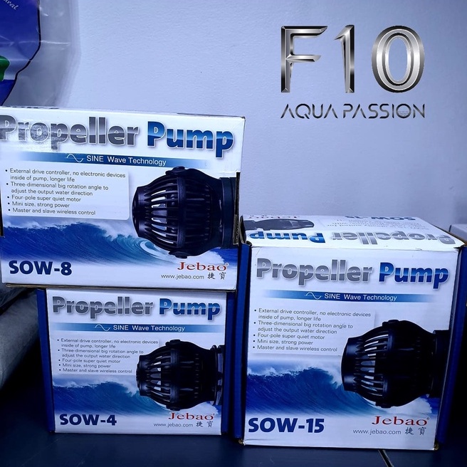Máy tạo sóng Jebao SOW-4 SOW-8 SOW-15 - Shop chuyên sỉ phụ kiện thủy sinh