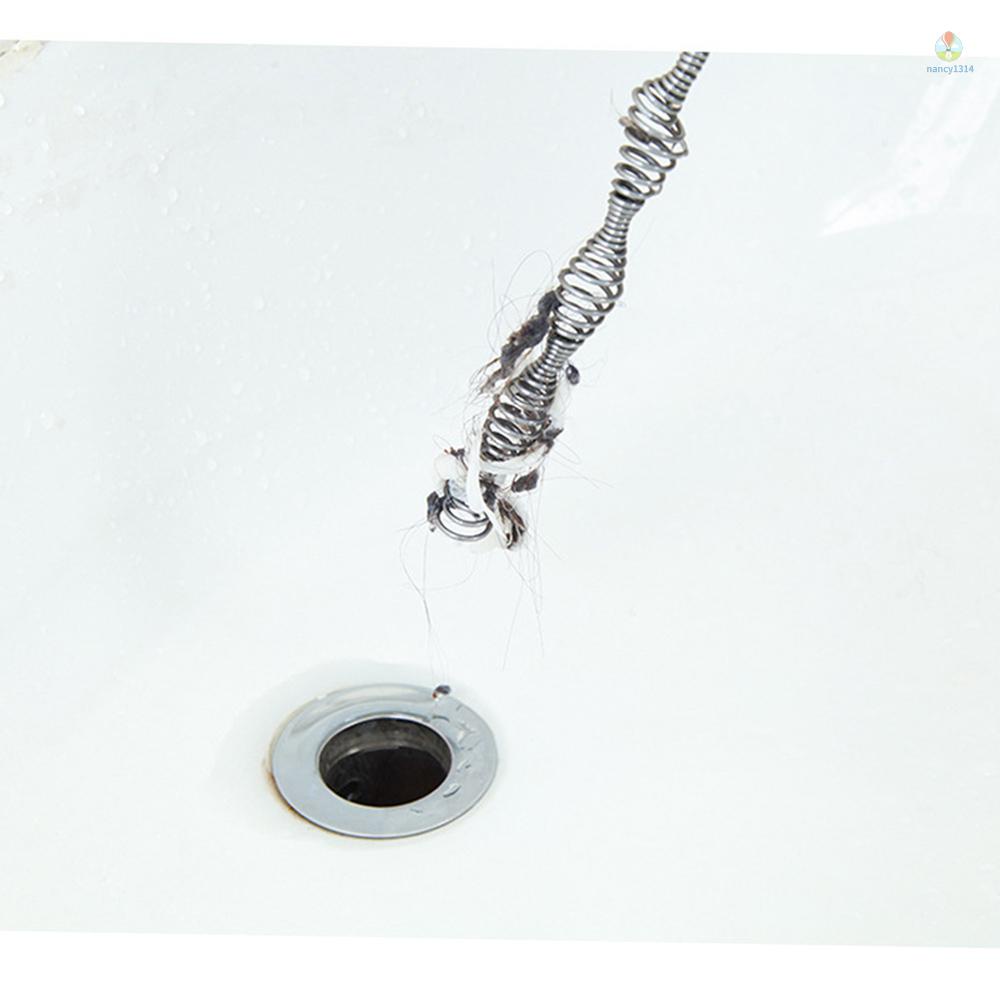 Dây Cáp Thép Linh Hoạt Làm Sạch Ống Thoát Nước Bồn Rửa Tay Và Ống Cống Toilet Auger Plumber 'S Snake