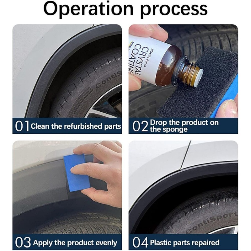 90/30ML Plasticrefurbishment Polishes Ceramic Coating Crystal Coating Danh Mục