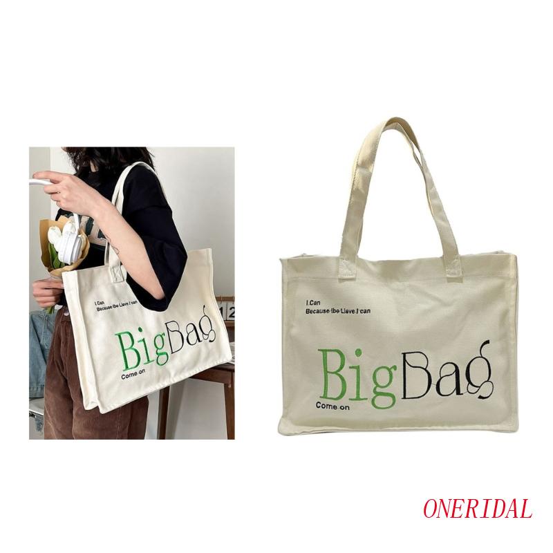 Túi Xách Canvas Tái Sử Dụng Nhiều Lần Cho Nữ