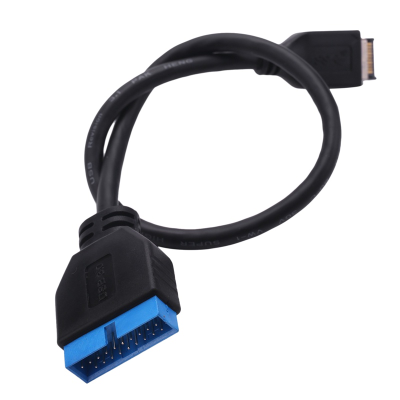Đầu cắm bảng điều khiển phía trước USB 3.1 đến Cáp mở rộng đầu cắm USB 3.0 20Pin cho Bo mạch chủ ASUS 20cm