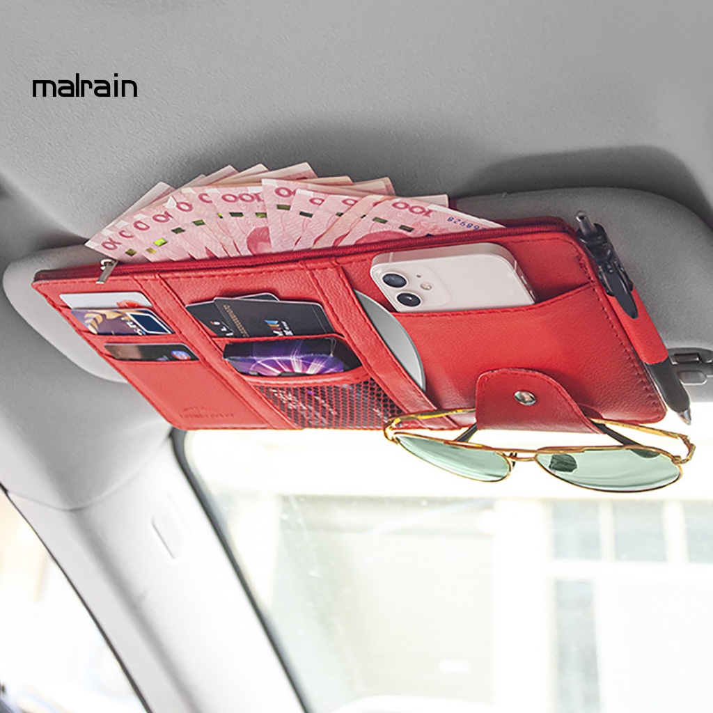 Giá Đỡ Mắt Kính Gắn Tấm Che Nắng Xe Hơi Tiện Dụng