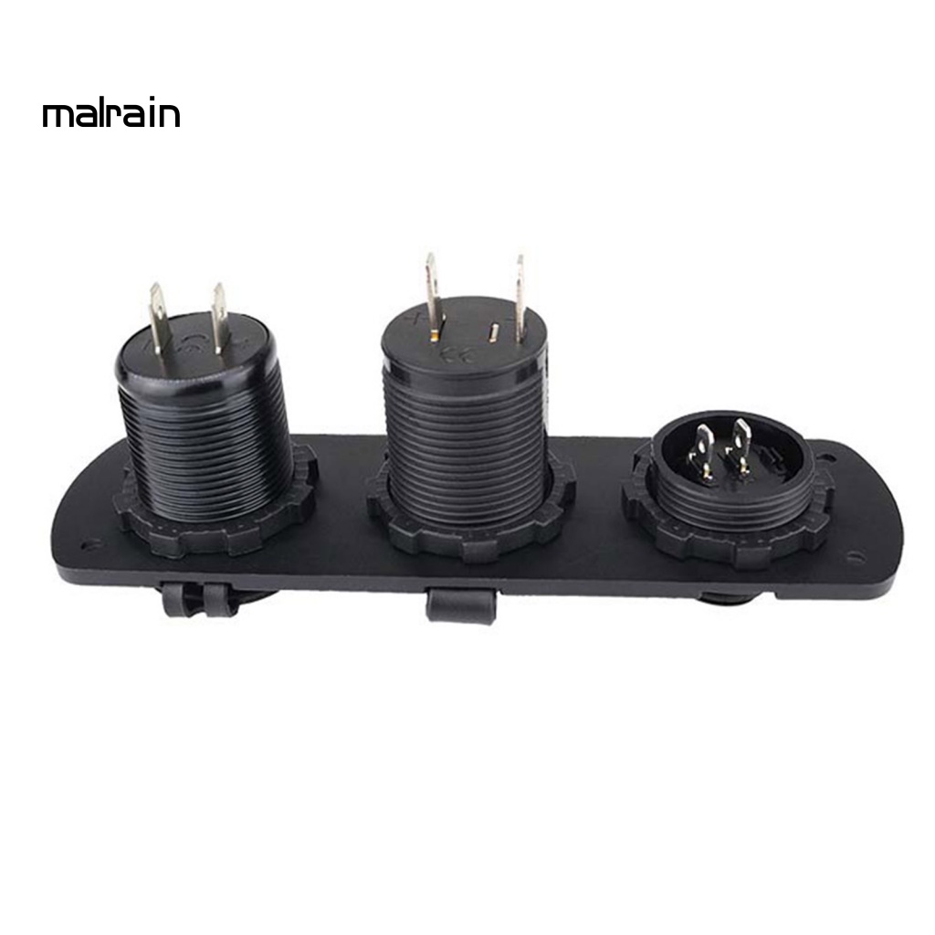 Bảng Sạc Xe Hơi Hai Cổng USB Chống Thấm Nước Chống Lửa