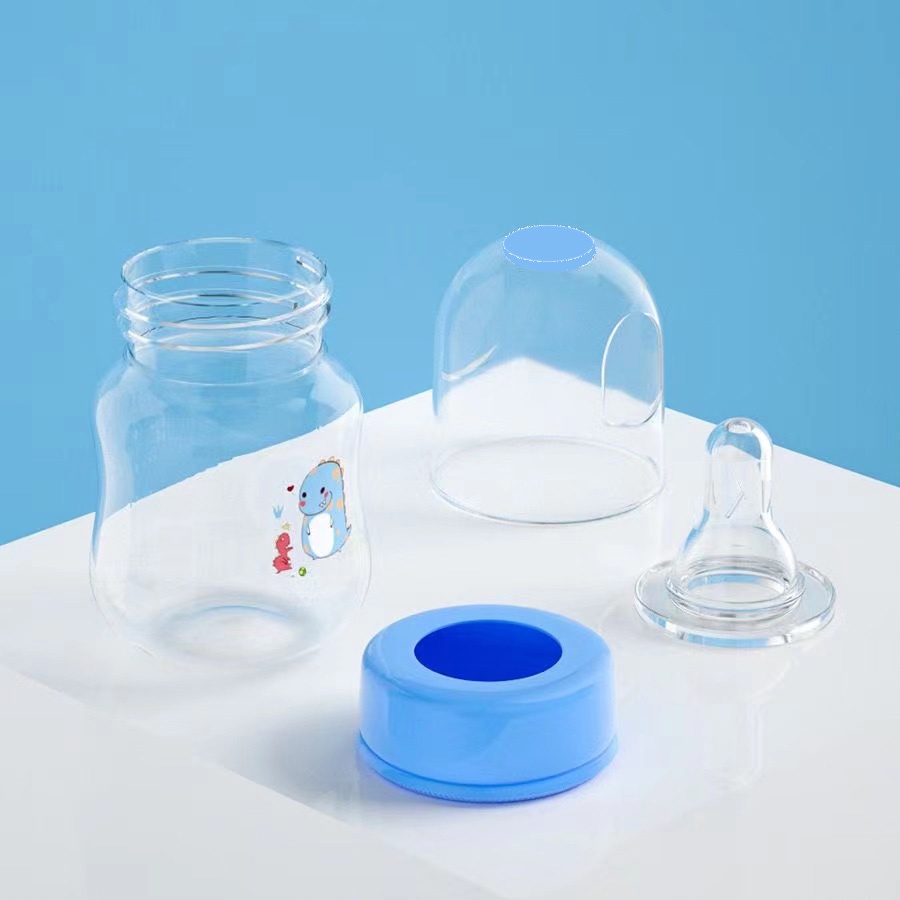 Bình Uống Nước Chống Tràn 60ML Dành Cho Bé Sơ Sinh 0-6 Tháng