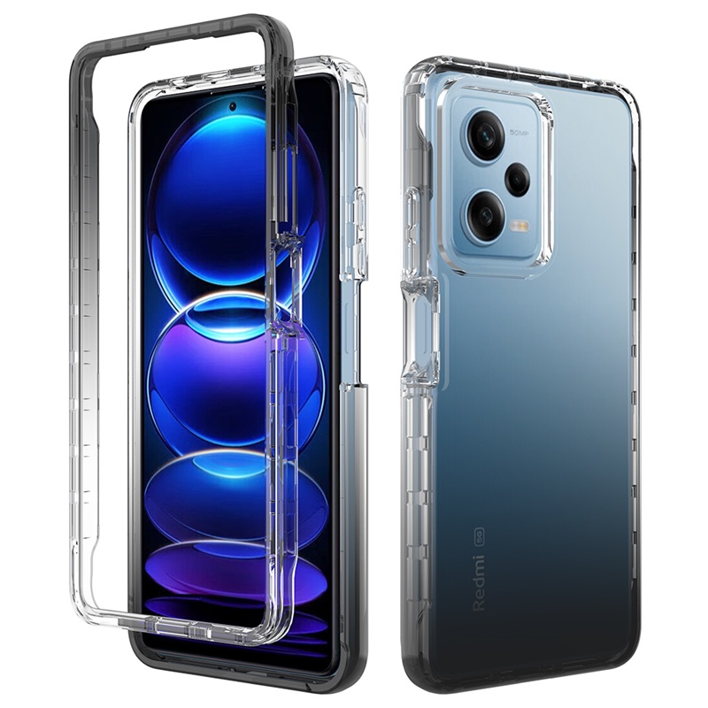 Ốp Điện Thoại Trong Suốt Chống Sốc Bảo Vệ 360 Độ Cho Redmi Note 12 Pro 11s 11 Pro Note 10s 10 Pro 4G 5G