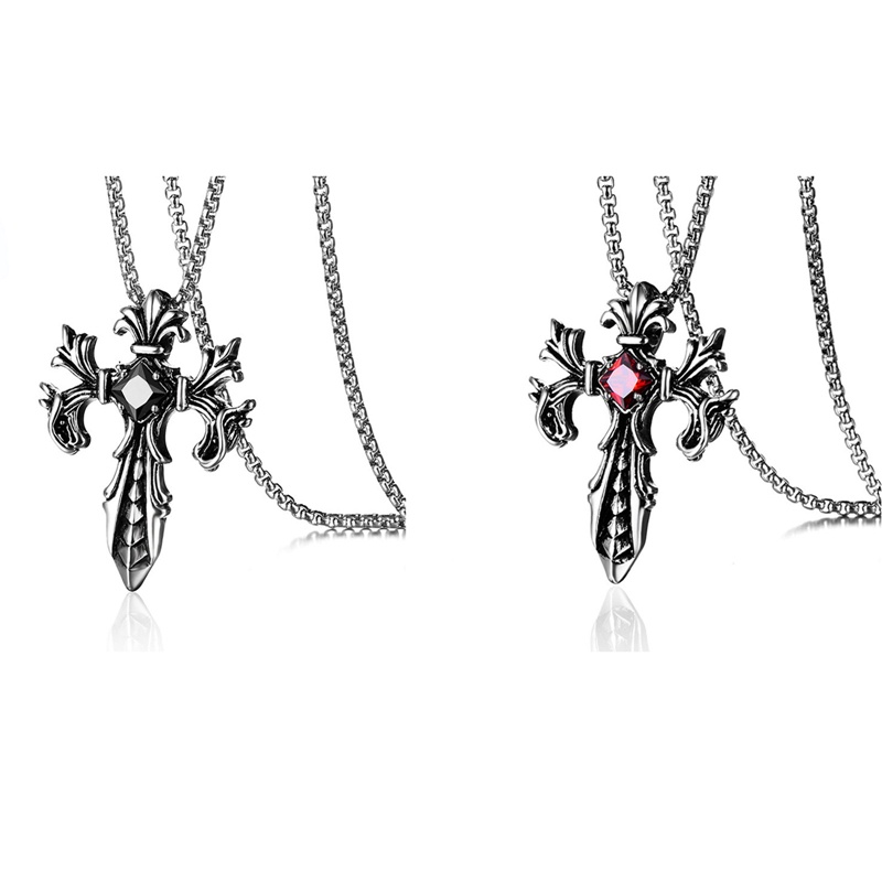 Vòng cổ Hai Lớp Mặt Hình Rồng Phong Cách Retro Thời Trang