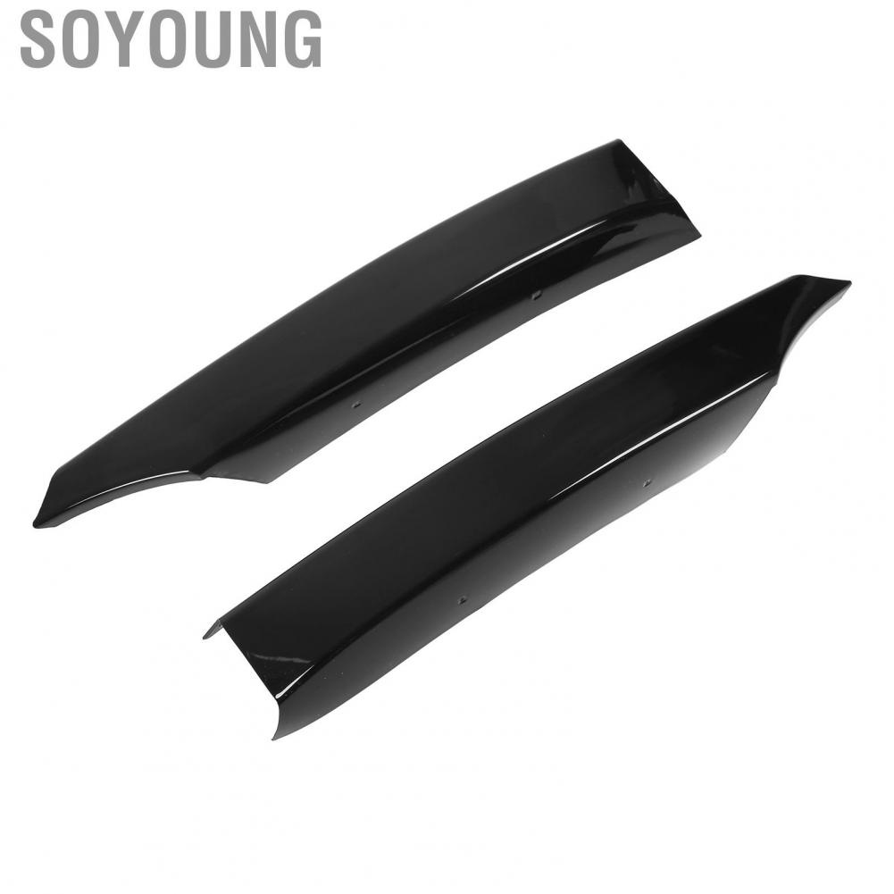 Soyoung Front Bumper Lip Spoiler Anti Crack Diffuser Aerodynamic  for Cars