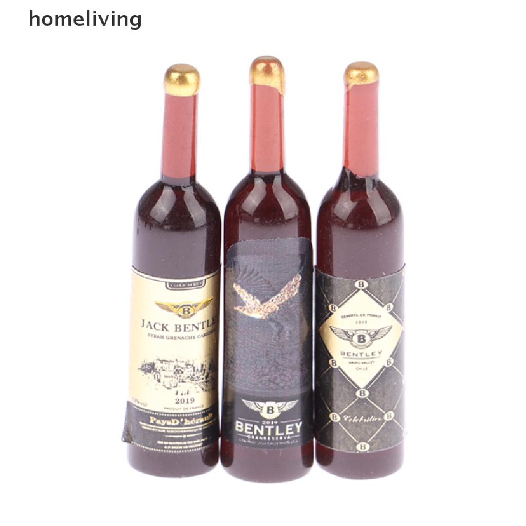 Set 10 Ly Rượu Mini Tỉ Lệ 1: 12 Dùng Để Trang Trí Nhà Búp Bê