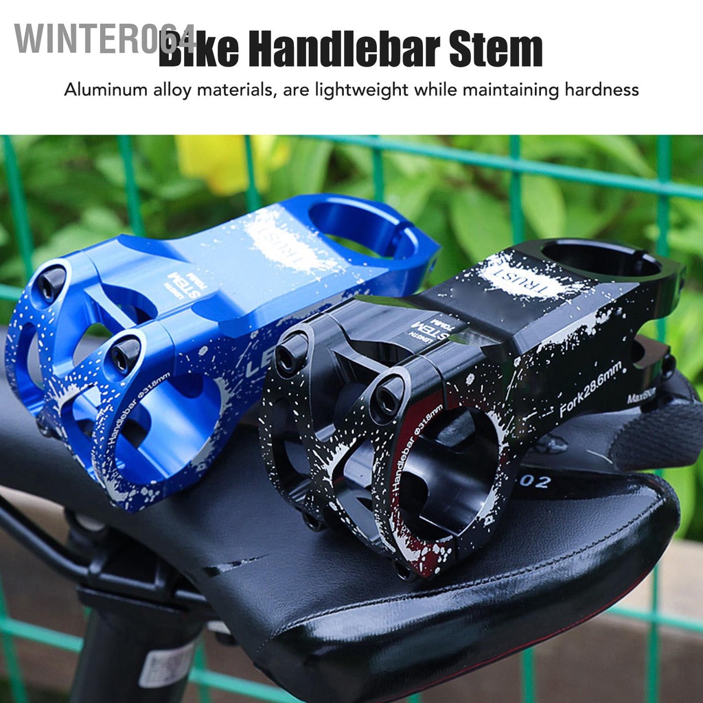 Winter064 Thân Xe Đạp Tay Lái CNC Dài Có Thể Điều Chỉnh Nhẹ Rỗng 31.8Mm Dành Cho Đường Bộ