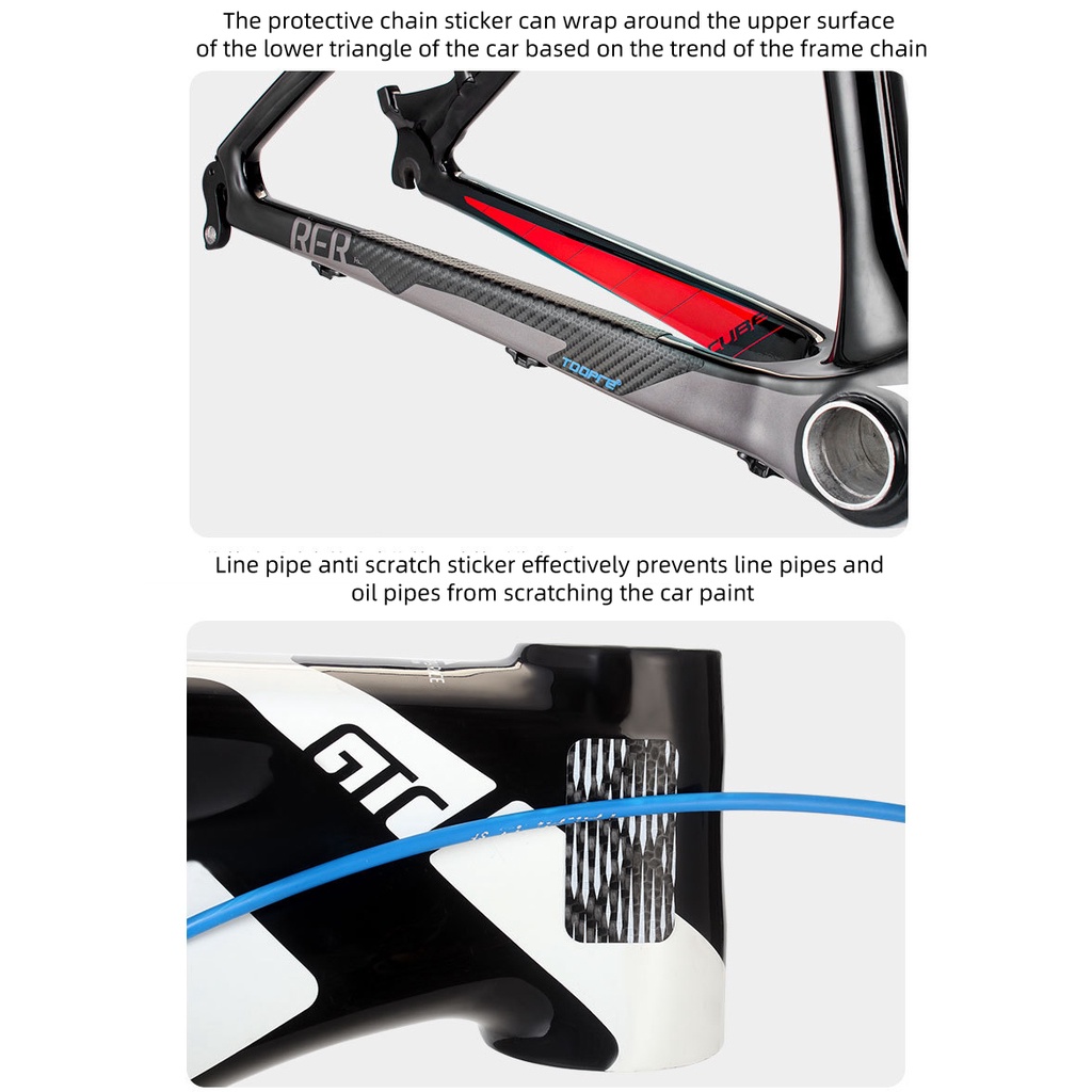 Miếng Dán Bảo Vệ Khung Dây Xích Xe Đạp Leo Núi