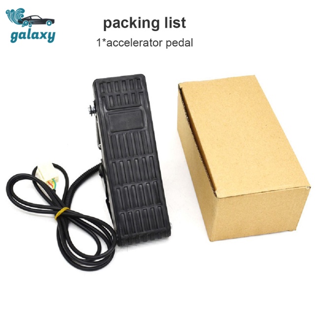 Galaxy Bàn Đạp Gia Tốc 5v Dây Cáp 3 Pin Dài 1.5M Thay Thế Chuyên Dụng Cho Xe Đạp Điện